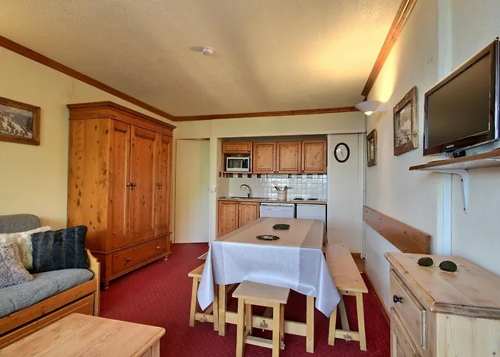 6 Pers, Vue Mont Blanc, Proche Pistes, Parking - Fr-1-455-38 La Plagne